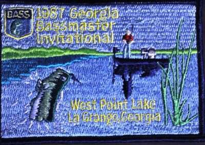 1987 Bassmaster Georgia Invitational Bass Tournament, West Point Lake. Photo Terry Battisti.