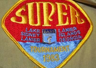1983 Bassmaster Super Bass II Bass Tournament, Lake Sidney Lanier, Lanier Islands GA. Photo Terry Battisti.
