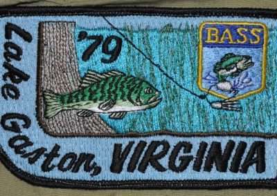 1979 Bass Master Virginia Invitational Bass Tournament, Lake Gaston. Photo Terry Battisti.