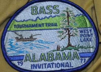 1977 Bass Master Alabama Invitational Bass Tournament, West Point Lake. Photo Terry Battisti.