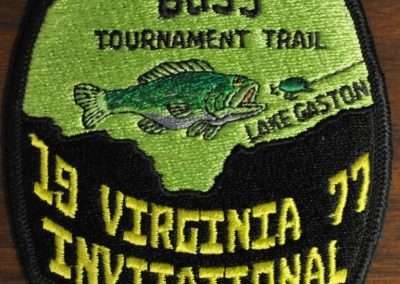 1977 Bass Master Virginia Invitational Bass Tournament, Lake Gaston. Photo Terry Battisti.