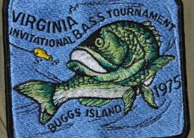 1975 Bass Master Virginia Invitational Bass Tournament, Buggs Island. Photo Terry Battisti.