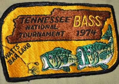 1974 Bass Master Tennessee National Bass Tournament, Watts Bar. Photo Terry Battisti.