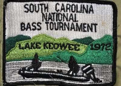 1972 Bass Master South Carolina National Bass Tournament, Lake Keowee. Photo Terry Battisti.