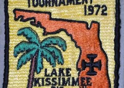 1972 Bass Master Florida National Bass Tournament, Lake Kissimmee Big Bass Country. Photo Terry Battisti.