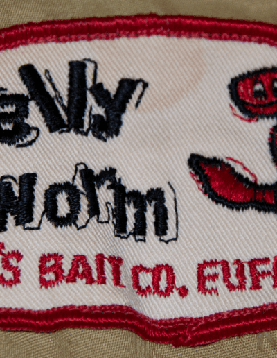 Mann's Jelly Worm patch. Photo Terry Battisti.