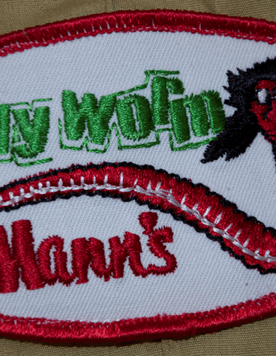 Mann's Jelly Worm patch. Photo Terry Battisti.