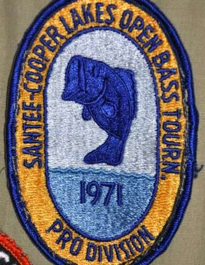 1971 Santee Cooper Open Bass Tournament, Pro Division. Photo Terry Battisti.