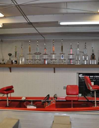 2014 More of Hubert Greene's Trophies. Photo Terry Battisti.