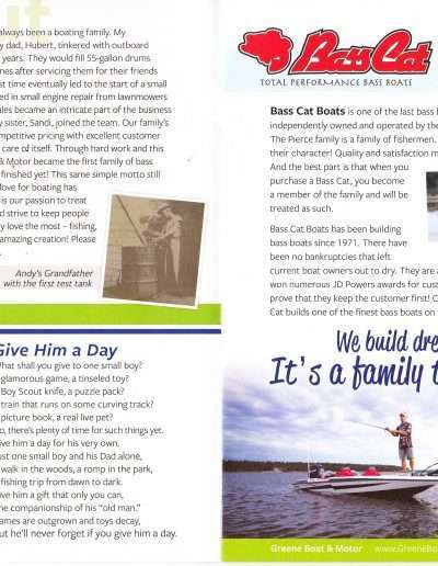 2014 Greene Boat and Motor Flyer.