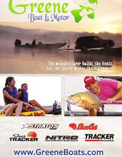 2014 Greene Boat and Motor Flyer.