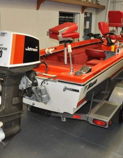 2014. A spotless 1973 Ranger TR10 sits on the showroom floor.