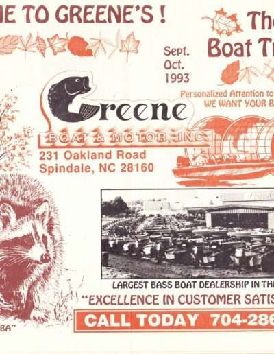 1993 Greene's Boat Trader.