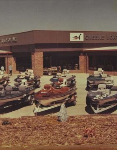 1986. Construction complete Greene's was ready for its Grand Opening.