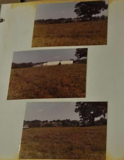 1985 Pre-Construction of the new Greene's Boat and Motor Complex in Spindale, NC.