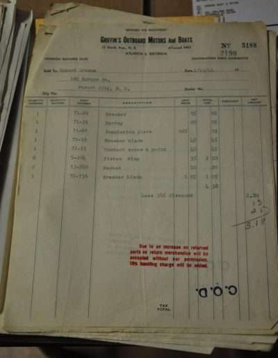 1951 Sales Receipt