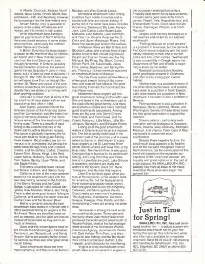 Smallmouth Magazine, Volume I Number 5 May 1985 Bonus Page 2.