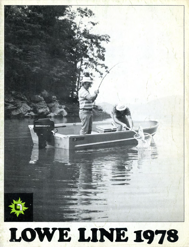 1978 Lowe Line Boat Catalog Bass Fishing Archives Bass Boat Catalogs