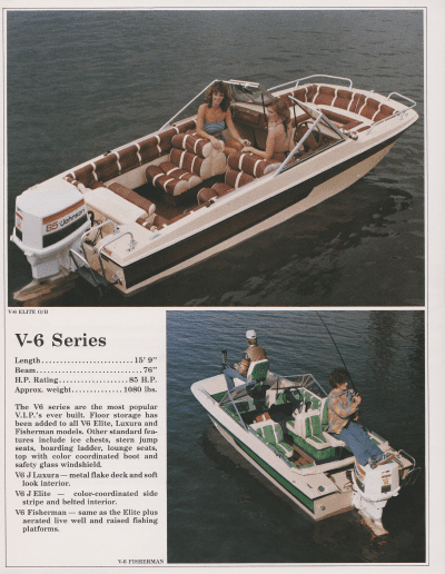 Late 70s Early 80s VIP Boat Catalog Page 6