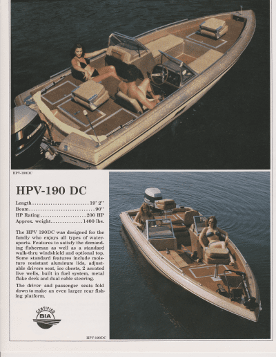 Late 70s Early 80s VIP Boat Catalog Page 4