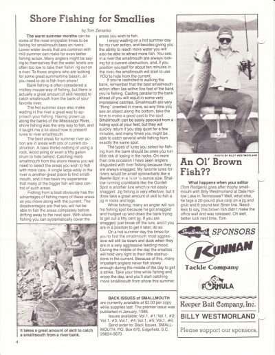 Smallmouth Vol I Issue VII Page 4