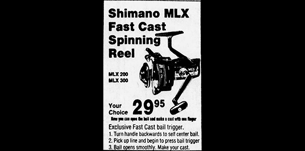1980 Spinning Reel Design Innovation
