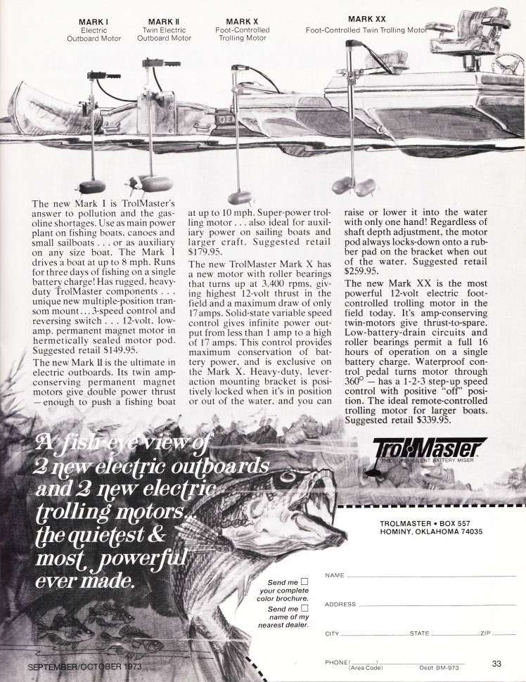 1973 Trolmaster Ad 4 1973 TrolMaster Ad 4.