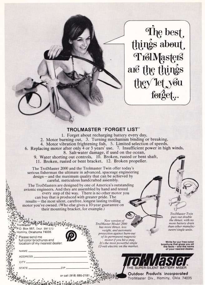 1973 Trolmaster Ad 3 1973 TrolMaster Ad 3.