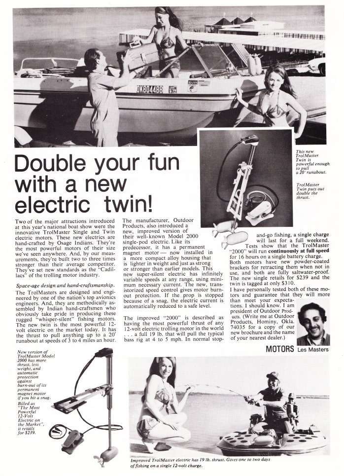 1973 Trolmaster Ad 2 1973 TrolMaster Ad 2.