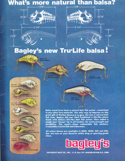 July August 1978 American Bass Fisherman Inside Back Cover