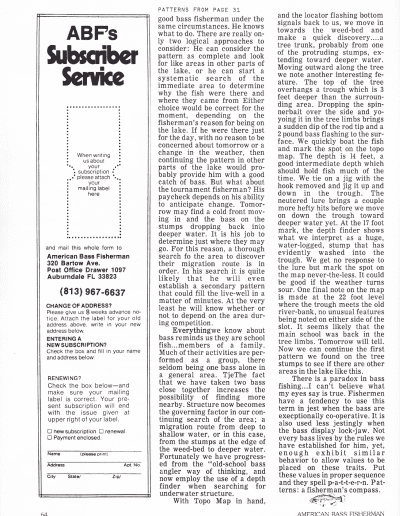July August 1978 American Bass Fisherman Page 64