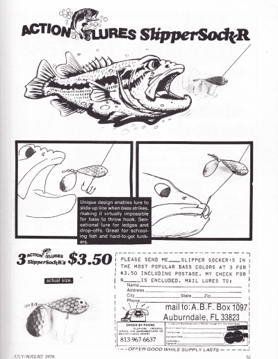 July August 1978 American Bass Fisherman Page 51
