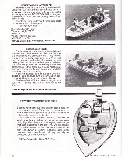 July August 1978 American Bass Fisherman Page 48