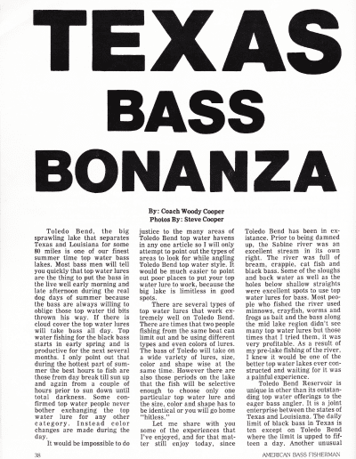 July August 1978 American Bass Fisherman Page 38