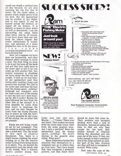 July August 1978 American Bass Fisherman Page 31