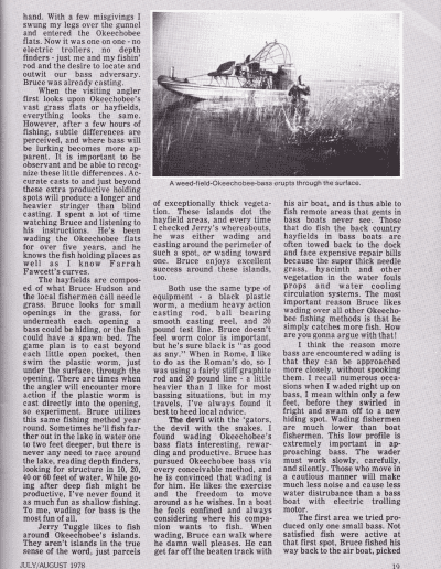 July August 1978 American Bass Fisherman Page 19