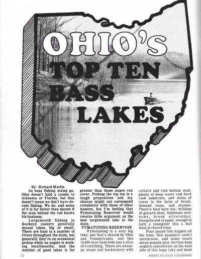 July August 1978 American Bass Fisherman Page 12