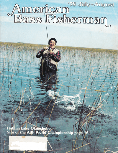 July August 1978 American Bass Fisherman Cover