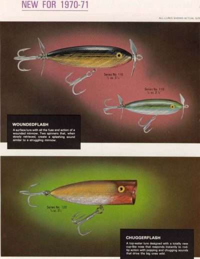 Leurre De Pêche Norman Shiner Minnow 4 1/2 Pouces - Noir/Argent - NOS