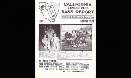 California Lunker Club August 1974