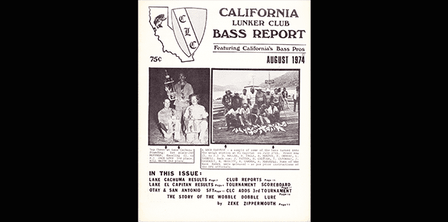 California Lunker Club August 1974