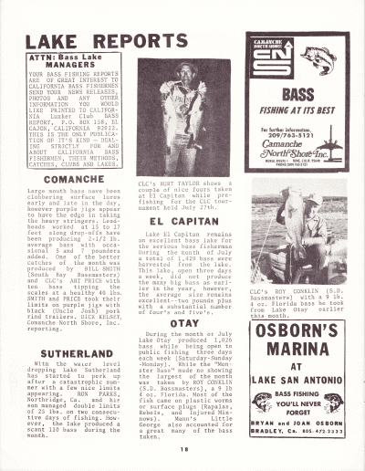 California Lunker Club August 1974 Page 18