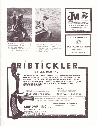 California Lunker Club August 1974 Page 9
