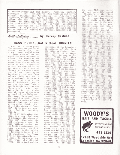 California Lunker Club August 1974 Page 2