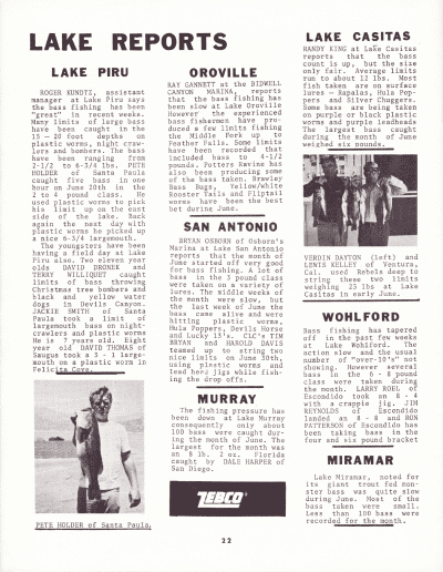 California Lunker Club 3 July 1974 Page 22