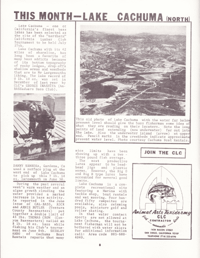 California Lunker Club 3 July 1974 Page 8