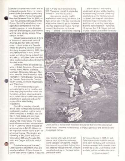 Smallmouth Magazine Volume 2 Issue 4 Page 5
