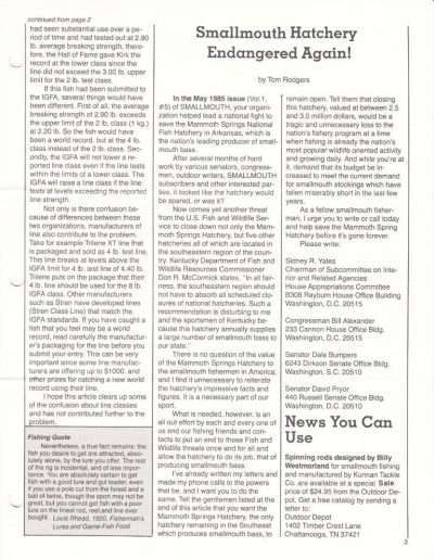 Smallmouth Magazine Volume 2 Issue 4 Page 3