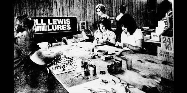 Behind Bill Lewis