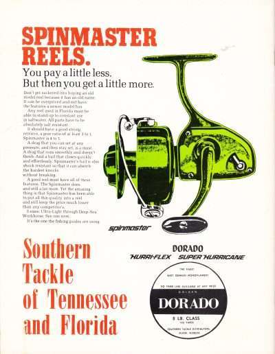 1973 Watts Bar All-American BASS Tournament Recreation Association Program Back Cover